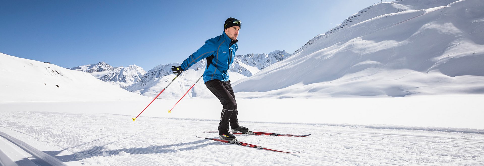 cross country skiing in Pitztal