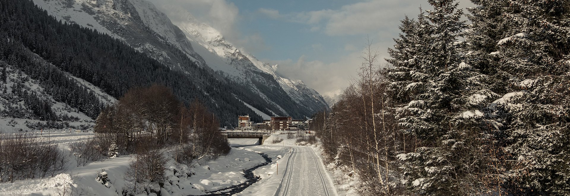 cross country skiing in Pitztal